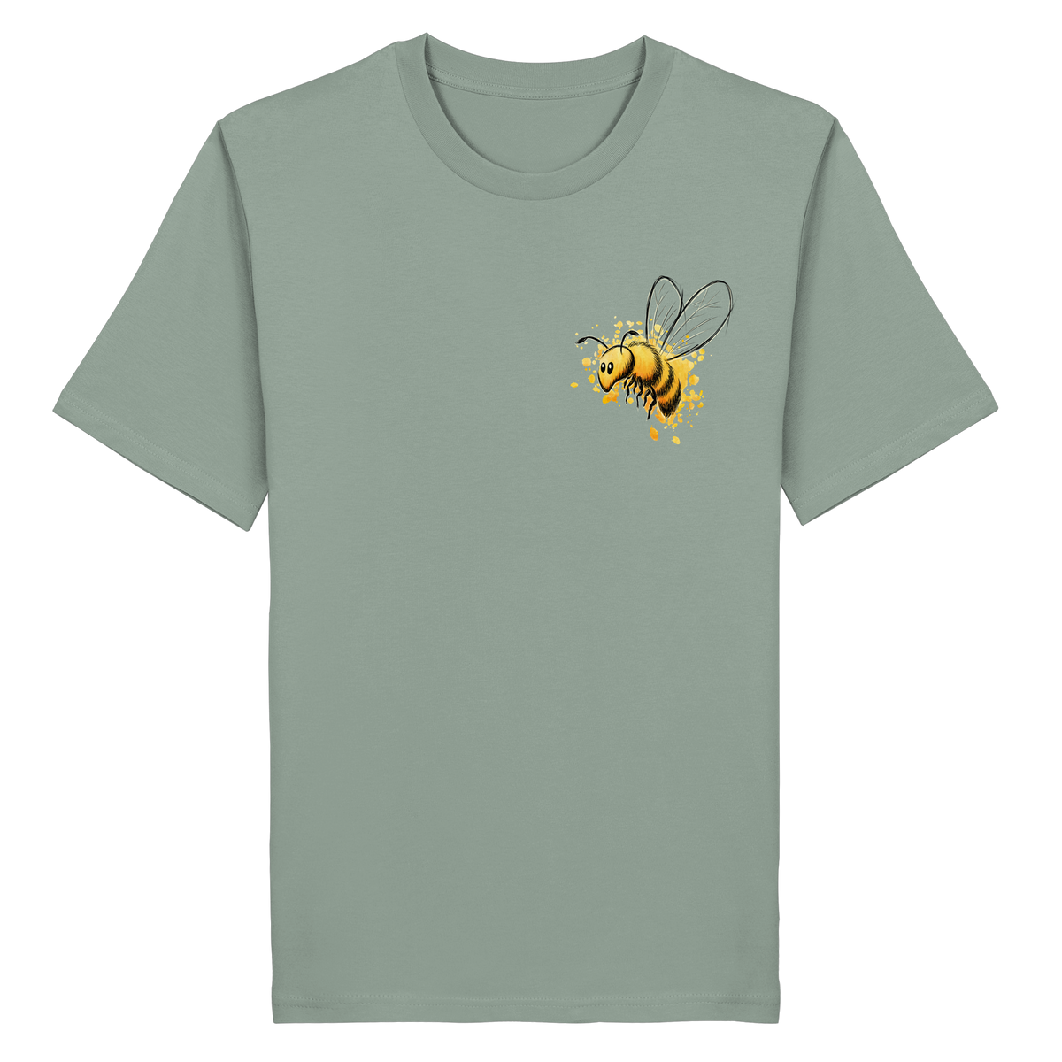Lässige kleine Honig-Biene - Organic Shirt
