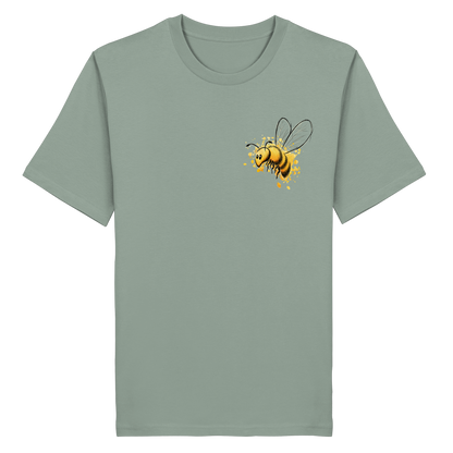 Lässige kleine Honig-Biene - Organic Shirt