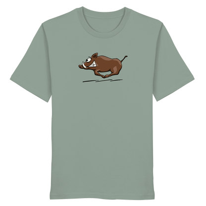 sauwildes Wildschwein | Wildsau  - Organic Shirt