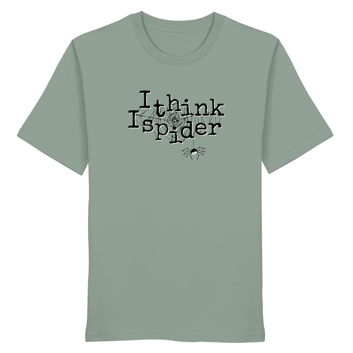 I think I spider - Spinne - Organic Shirt