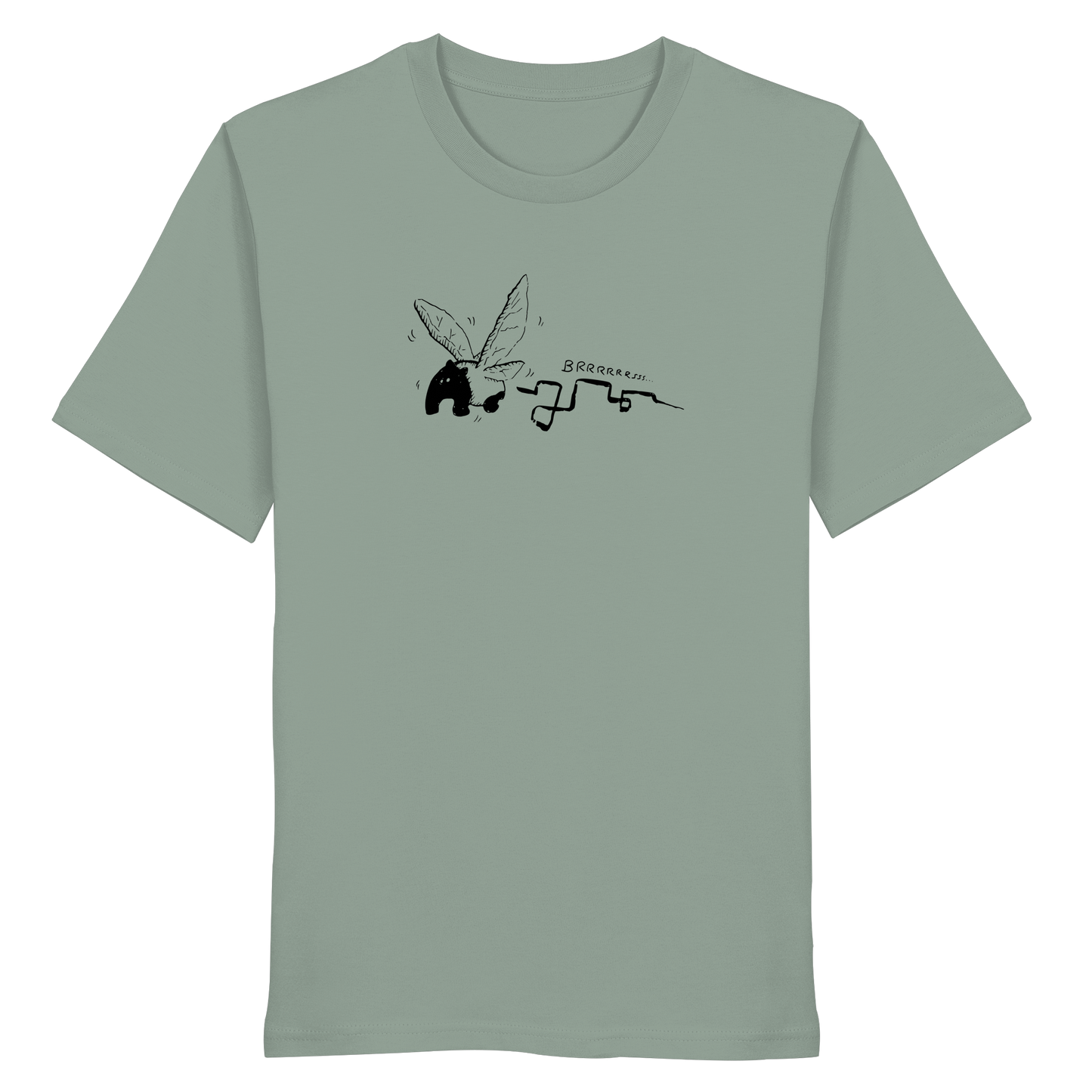 zauberhaft flatternde Tapir Fee - Organic Shirt