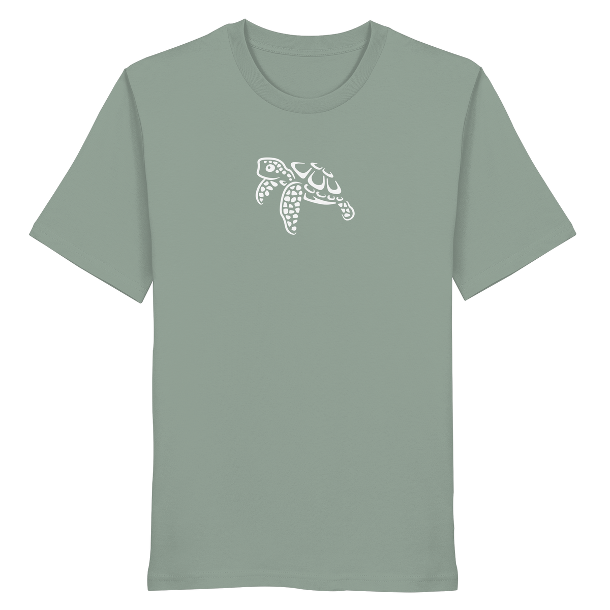 schwimmende Meeres-Schildkröte - Organic Shirt