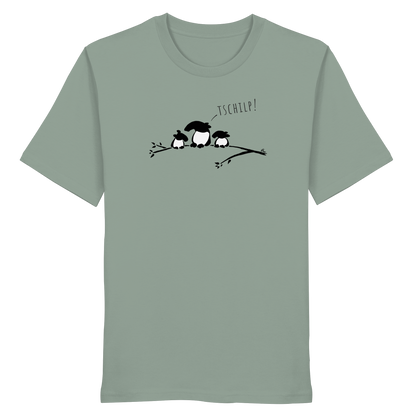 Drei kleine Tapir-Vögel - Organic Shirt