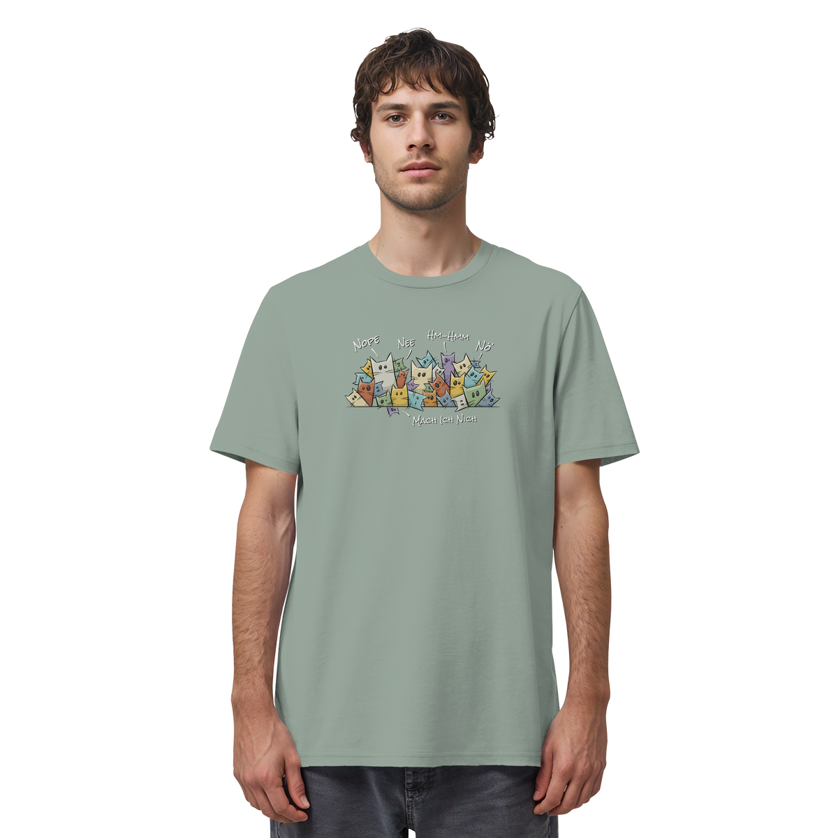 Nope, Nee, Nö Katzen - Organic Shirt