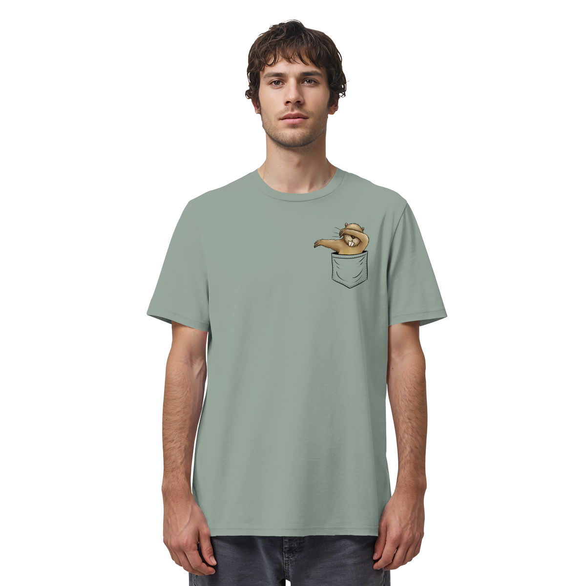 Dabbender Biber in Deiner Tasche - Organic Shirt