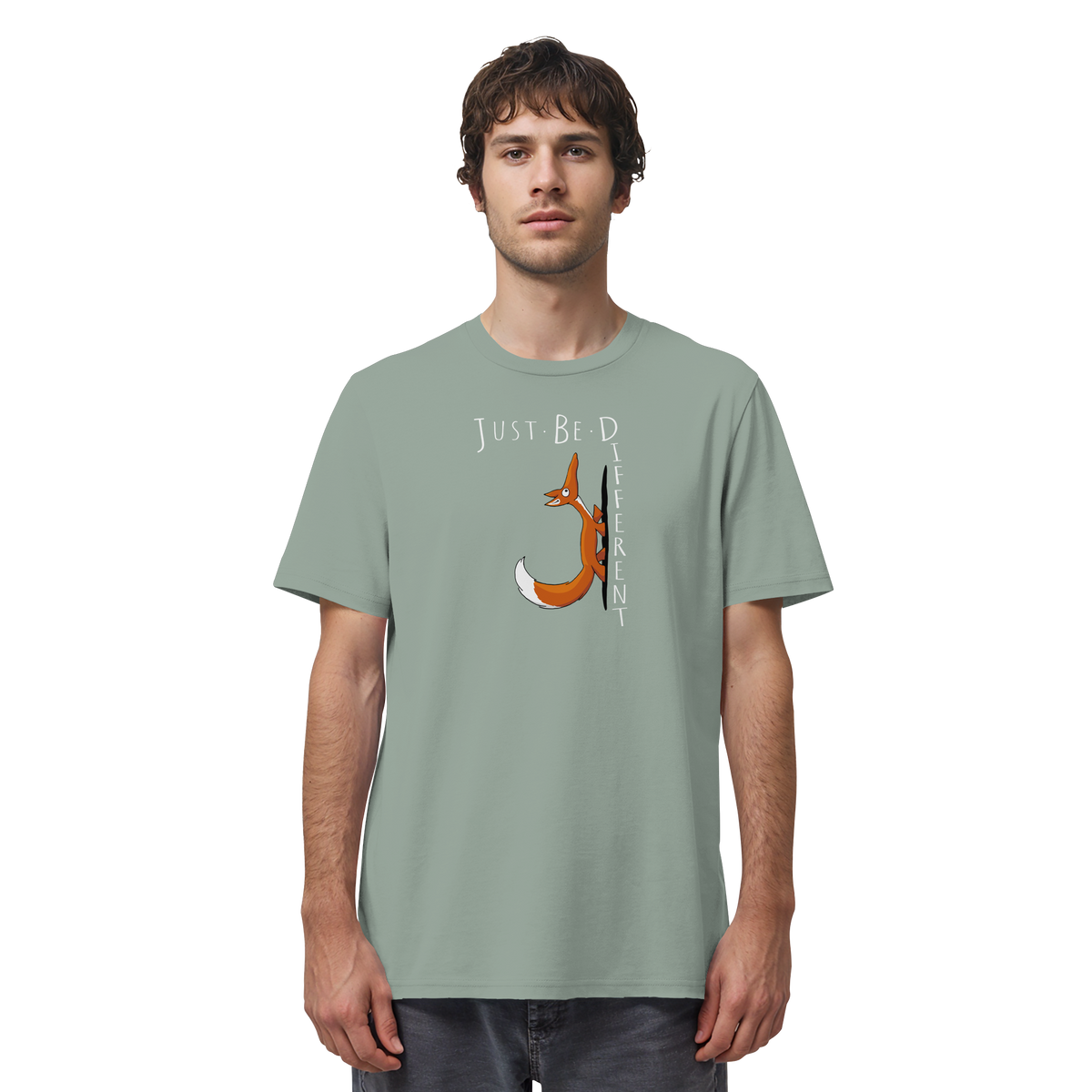 Just Be Different | Sei Anders, kleiner Fuchs - Organic Shirt
