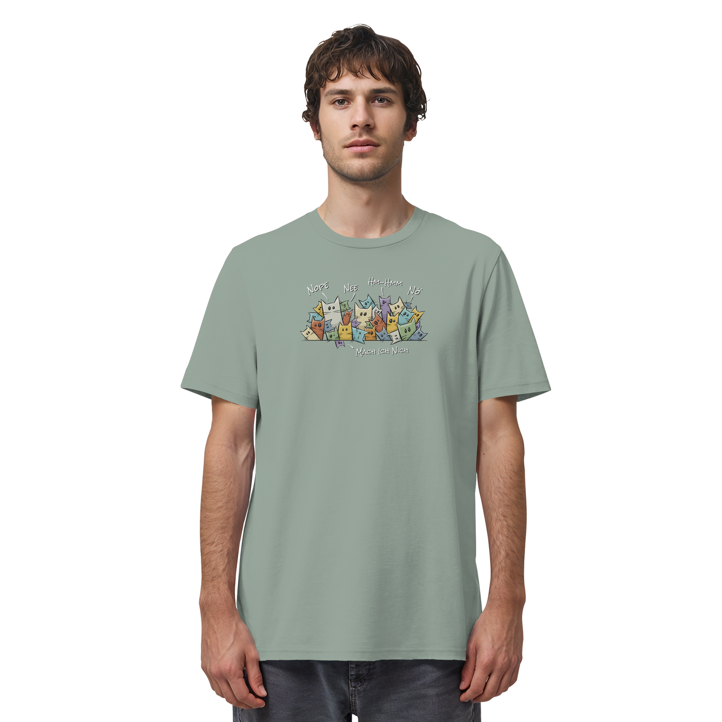 Nope, Nee, Nö Katzen - Organic Shirt