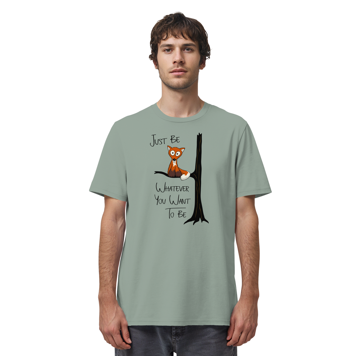 Just Be Whatever | Fuchs wie Eule - Organic Shirt