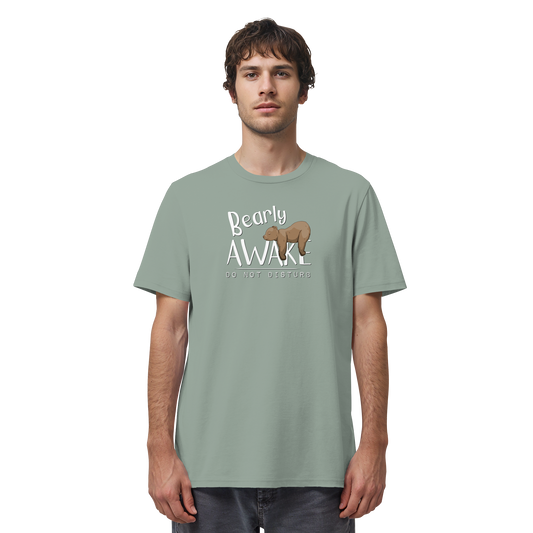 Bearly Awake Bitte nicht stören Bär - Organic Shirt