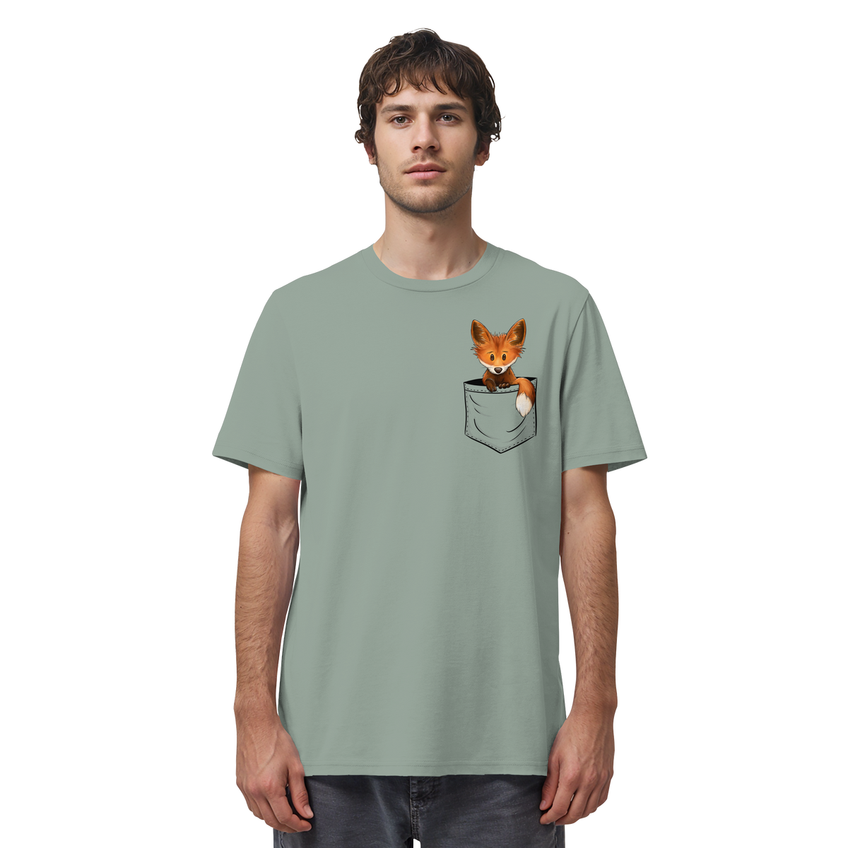 Funky Fuchs in der Tasche - Organic Shirt