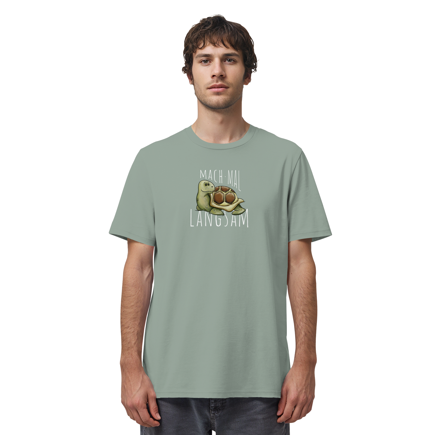 Mach mal langsam Schildkröte - Organic Shirt
