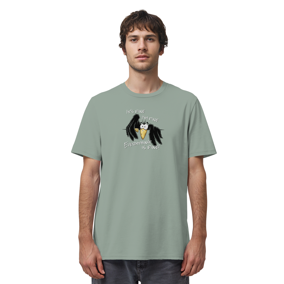 I’m Fine Rabe | Alles Gut Krähe - Organic Shirt