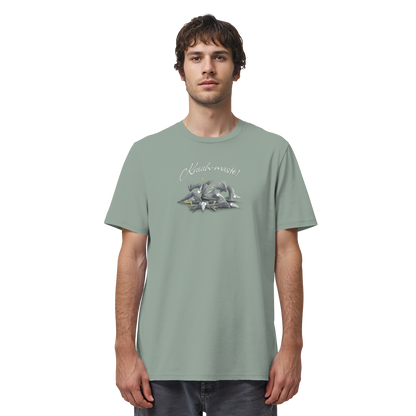 Kraah-masté! Yoga Raben Krähen - Organic Shirt