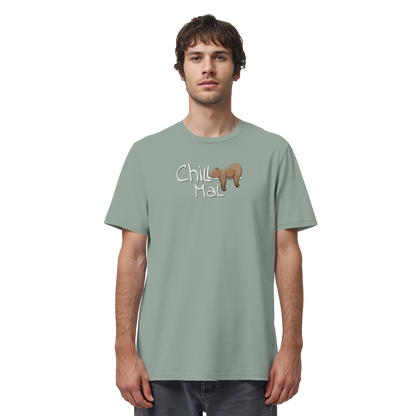 Chill Mal schläfriger Braunbär - Organic Shirt