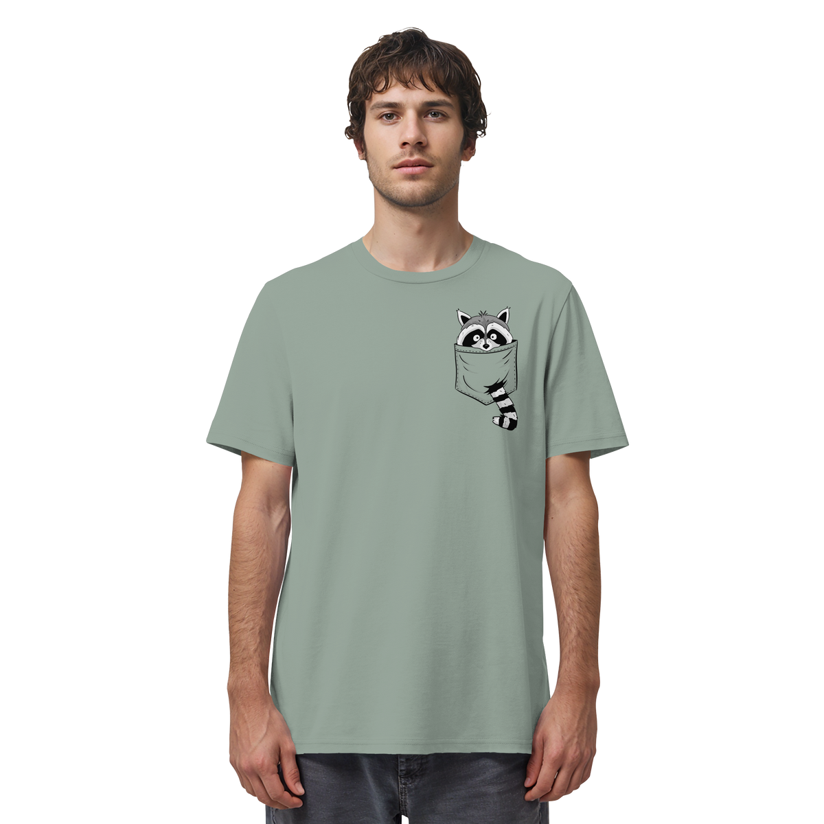 Waschbär in Deiner Tasche - Organic Shirt