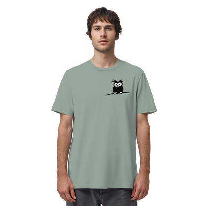 Kleine struppige Eule - Organic Shirt