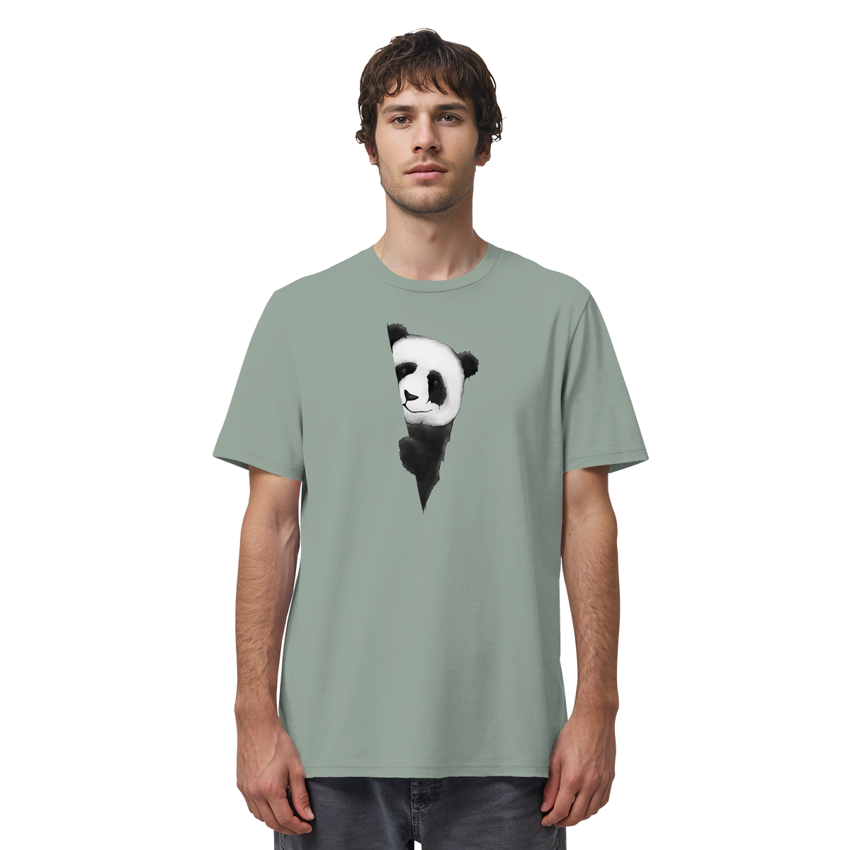 Panda Bär Illustration - Organic Shirt