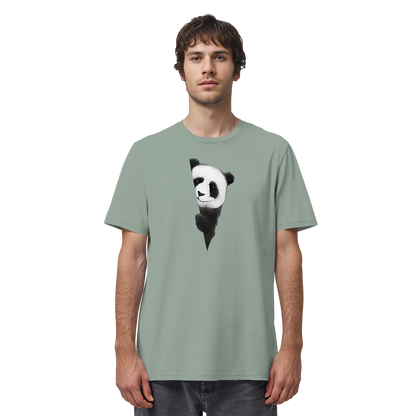 Panda Bär Illustration - Organic Shirt