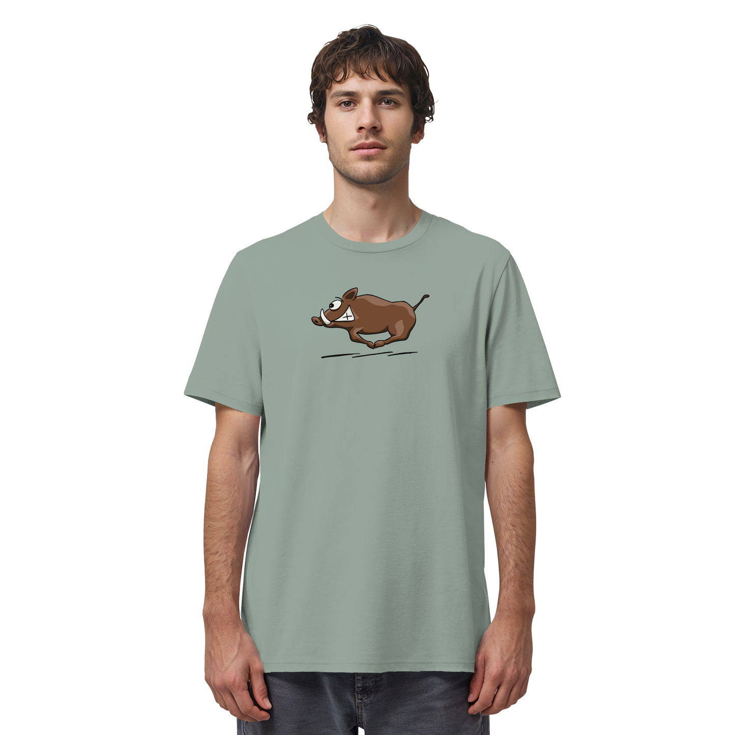 sauwildes Wildschwein | Wildsau  - Organic Shirt