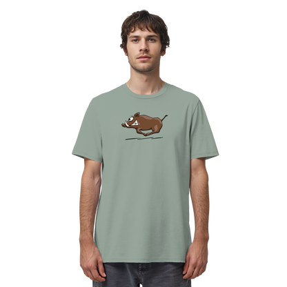 sauwildes Wildschwein | Wildsau  - Organic Shirt