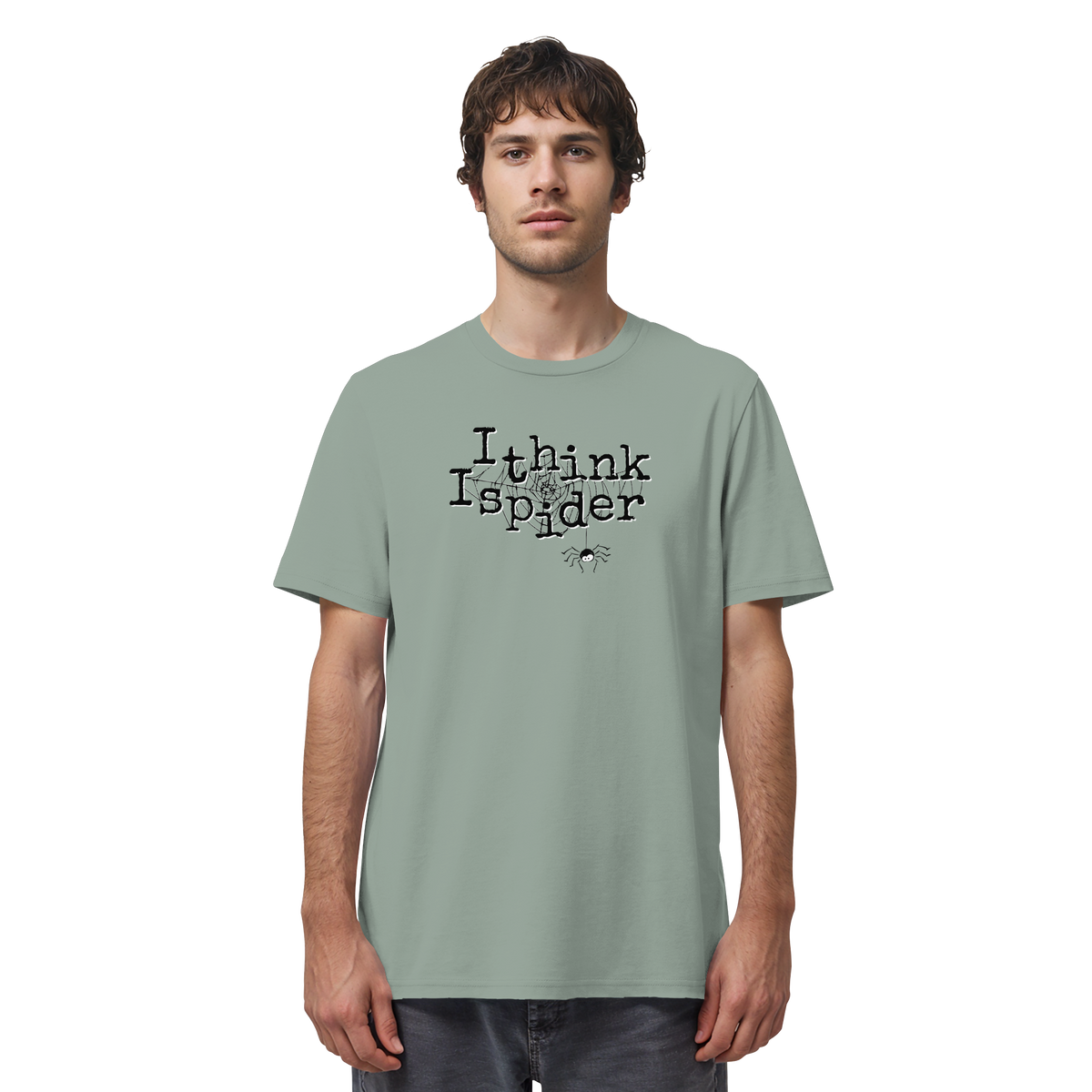 I think I spider - Spinne - Organic Shirt