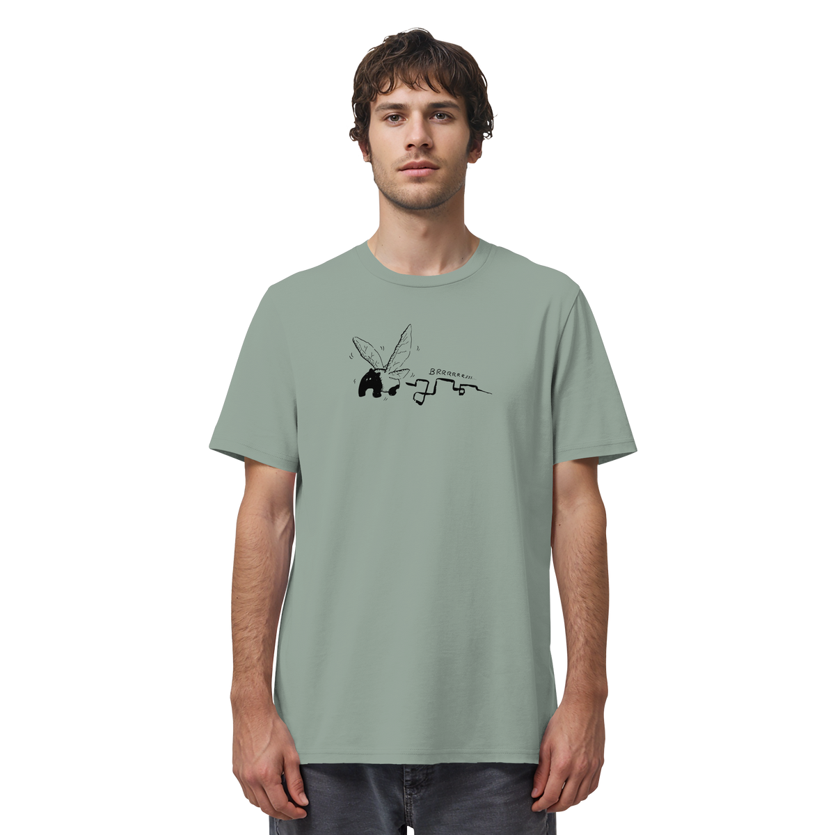 zauberhaft flatternde Tapir Fee - Organic Shirt