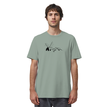 zauberhaft flatternde Tapir Fee - Organic Shirt