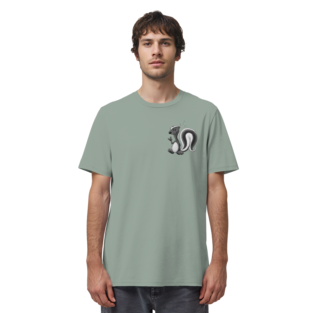 Lustig stinkiges Stinktier - Organic Shirt