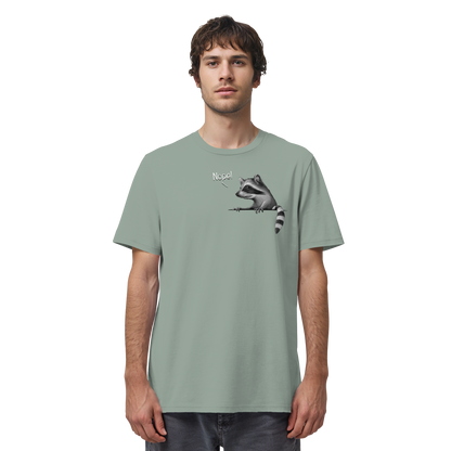Nope! Frecher verwegener Waschbär - Organic Shirt
