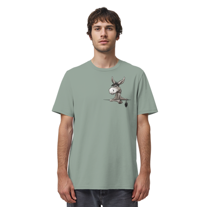 Lustiger lässiger Esel - Organic Shirt
