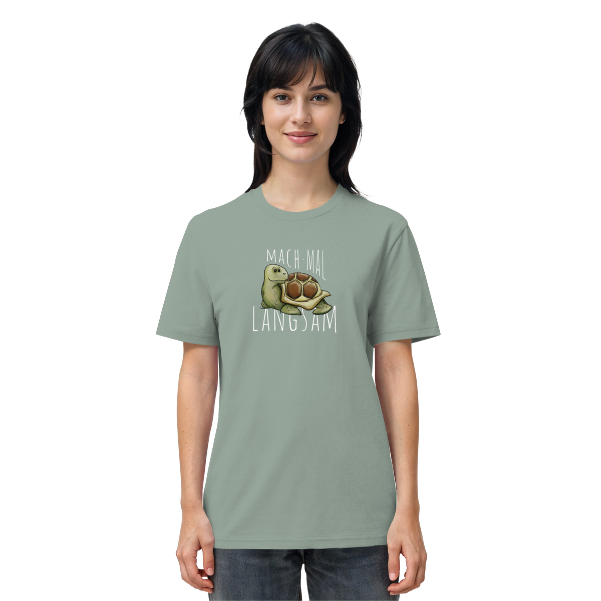 Mach mal langsam Schildkröte - Organic Shirt