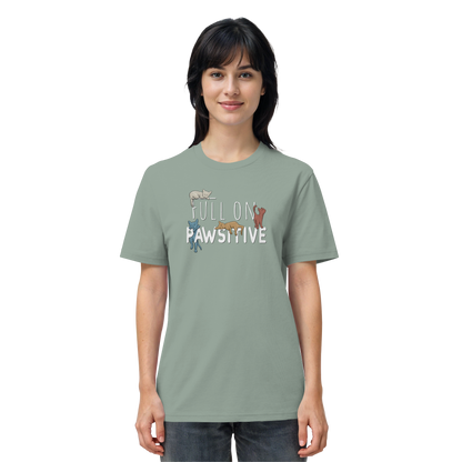 Full On Pawsitive! Gechillte Katzen - Organic Shirt
