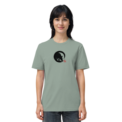Zen Tapir im japanischen Enso Kreis - Organic Shirt