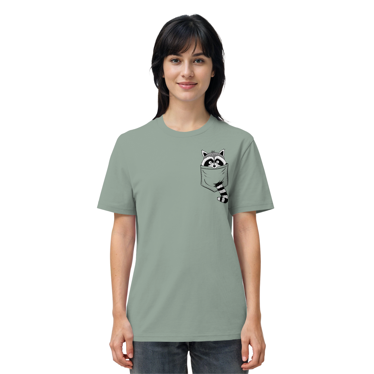 Waschbär in Deiner Tasche - Organic Shirt