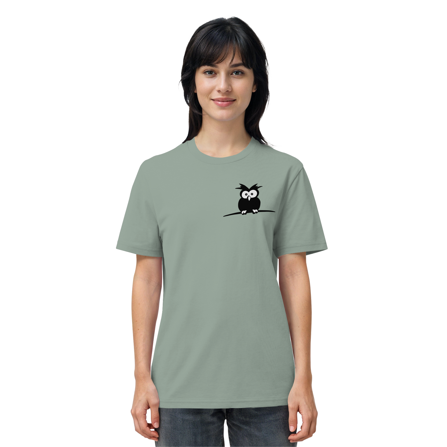 Kleine struppige Eule - Organic Shirt