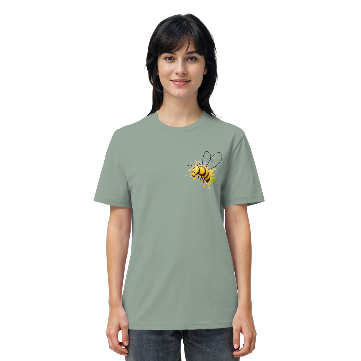 Lässige kleine Honig-Biene - Organic Shirt