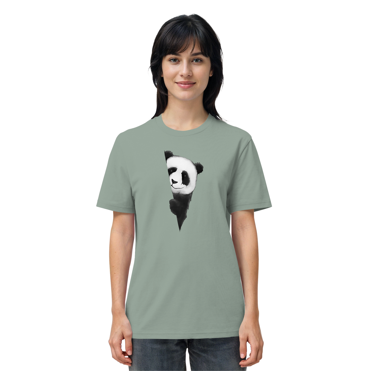 Panda Bär Illustration - Organic Shirt