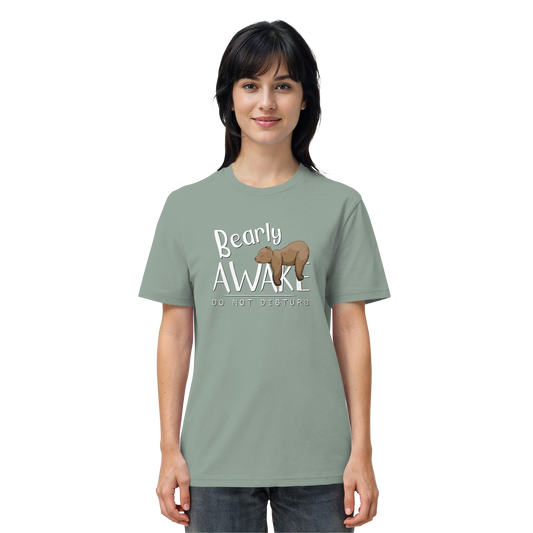 Bearly Awake Bitte nicht stören Bär - Organic Shirt