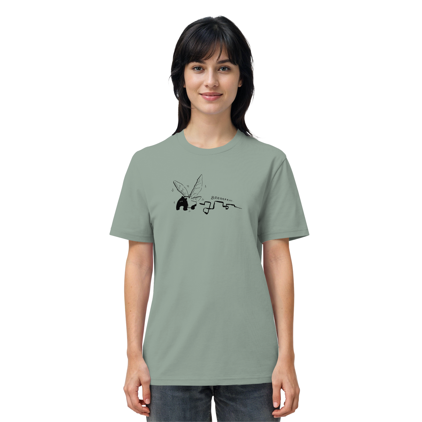 zauberhaft flatternde Tapir Fee - Organic Shirt