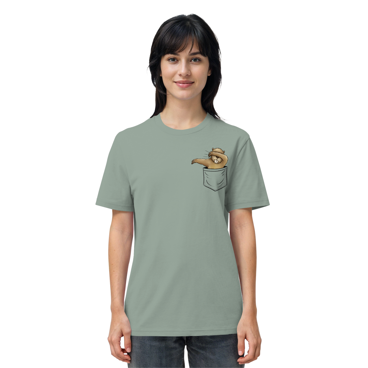 Dabbender Biber in Deiner Tasche - Organic Shirt