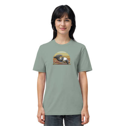 Lässiger Retro Sundown Tapir - Organic Shirt