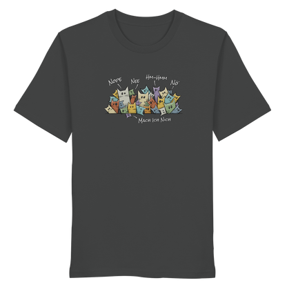 Nope, Nee, Nö Katzen - Organic Shirt