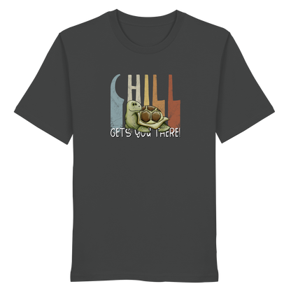 Gechillt gemütliche Schildkröte - Organic Shirt