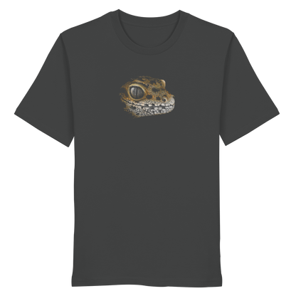 Leopard Gecko Skizze Kritzelkunst - Organic Shirt