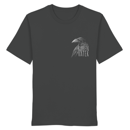 Rabenvater schwarzer Rabe Krähe - Organic Shirt