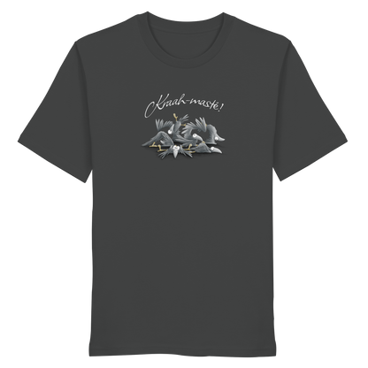 Kraah-masté! Yoga Raben Krähen - Organic Shirt