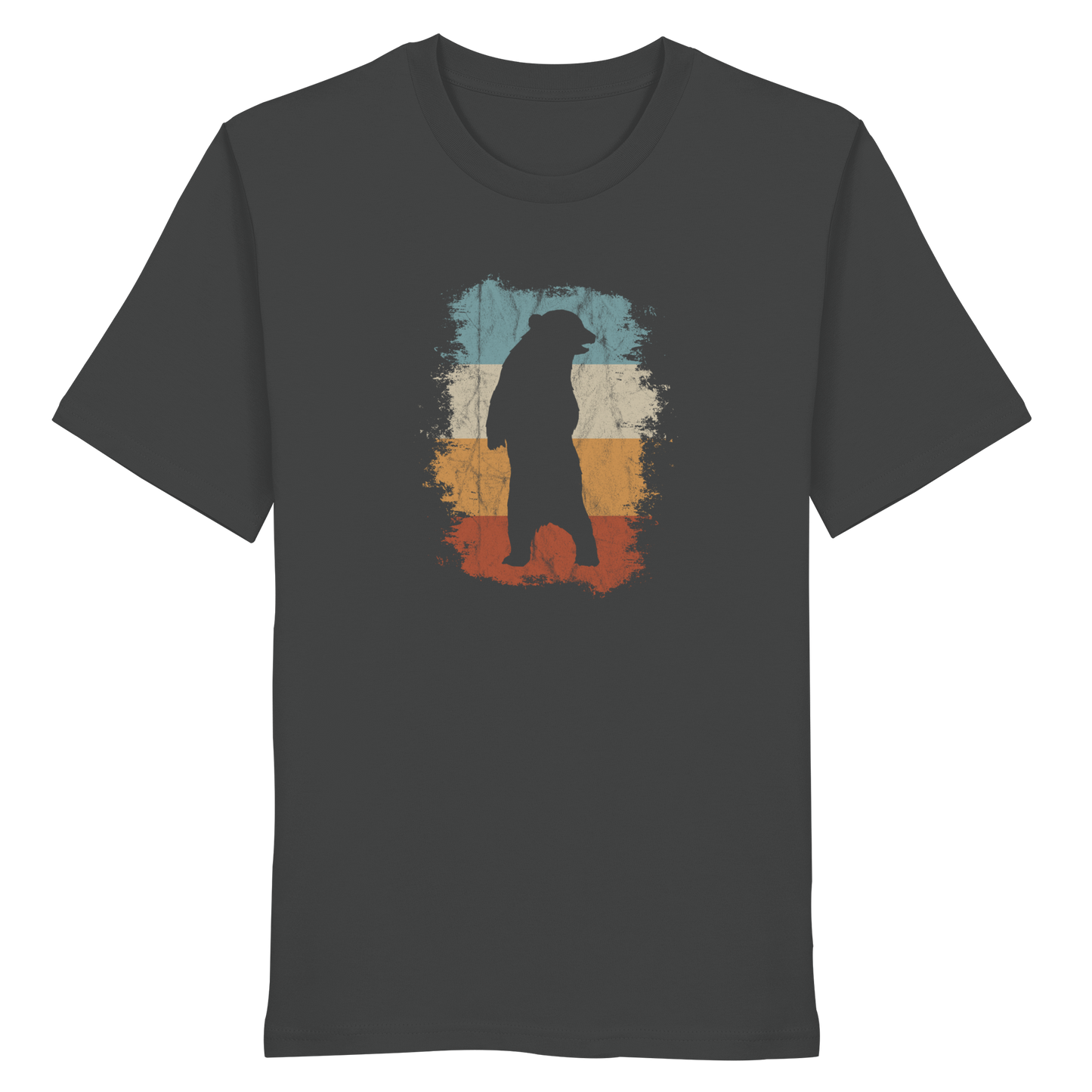 Retro Bären-Silhouette - Organic Shirt