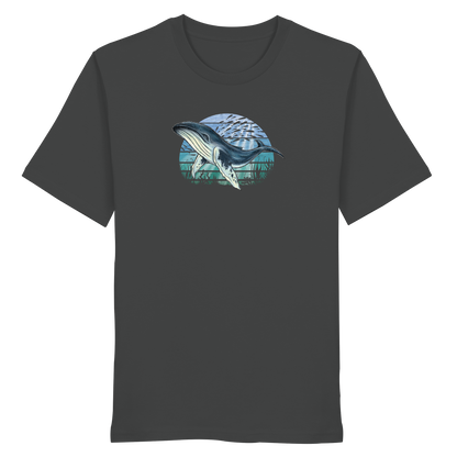 Retro Unterwasser Buckelwal - Organic Shirt