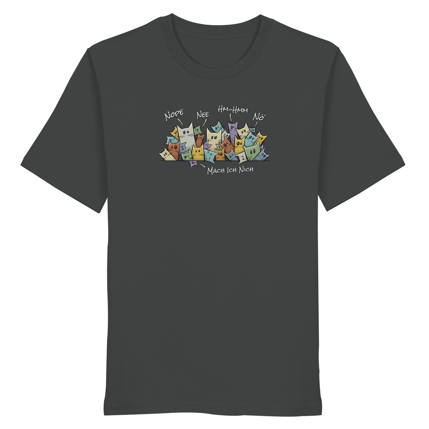 Nope, Nee, Nö Katzen - Organic Shirt