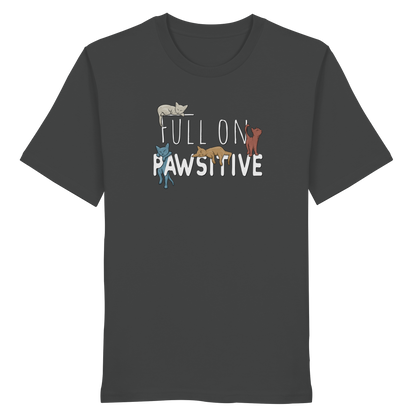 Full On Pawsitive! Gechillte Katzen - Organic Shirt